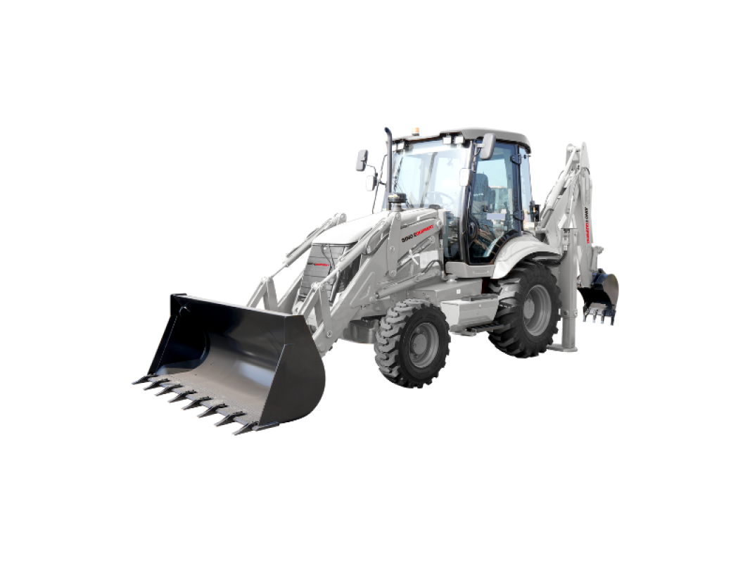 Sino equipment backhoe loader